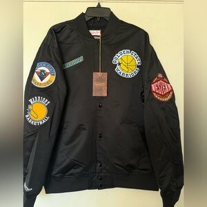 NWT Golden State Warrior Bomber Jacket